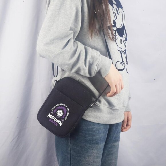 Video Game Inspired Gift Crossbody Bag Women Polyester Compact Organizer - Picture 6 of 7